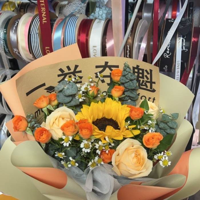 大连高新园区送高考生什么花